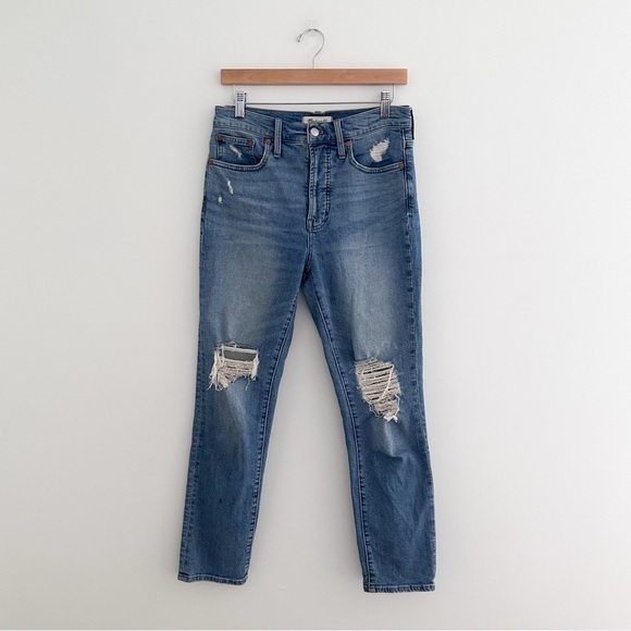 Madewell Denim - Madewell The Perfect Vintage Jean Distressed Straight Leg Denim Size 26